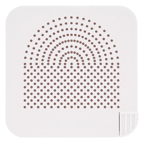 Gabarit en plastique 10.5x10.5 cm pour former le fil - Blanc x1