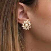 Perles nacrées Aurora 5810 3 mm - Crystal Cream Pearl x20