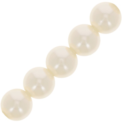 Perles nacrées Aurora 5810 4 mm - Crystal Cream Pearl x20