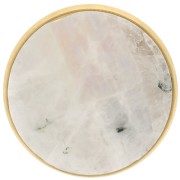 Support de broche pour cabochon 20 mm - Acier inoxydable 304 Doré x1