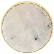 Support de broche pour cabochon 20 mm - Acier inoxydable 304 Doré x1