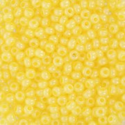 Preciosa Perles rocailles 9/0 2.5 mm - Yellow Alabaster x20g|raw }}