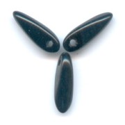 Dagues en verre 3x11 mm Jet  x50