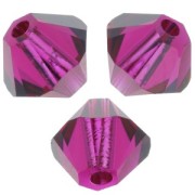Toupies en cristal PureCrystal 5328 4 mm Ruby x50|raw }}