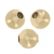 Perles rondes 2.5 mm - Acier inoxydable 316L Doré x10