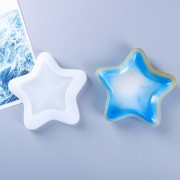 Moule silicone pour réaliser une coupelle forme étoile de mer 14x15.5 cm x1|raw }}