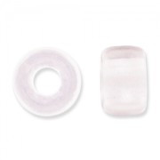 Perles gros trous - Pony Beads 6 mm - Preciosa - Rosaline x15