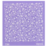 Silk Screen VeroS pour pâte polymère 90x90 mm - Motif champêtre n°194 x1|raw }}