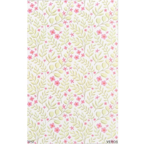 Feuille de transfert VeroS 13.5x9 cm - papier soluble pour pâte polymère - N°012 x1