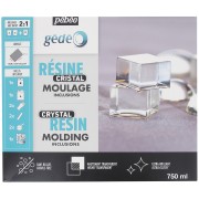 Kit Résine Cristal 750 ml