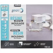 Kit Résine Cristal 750 ml