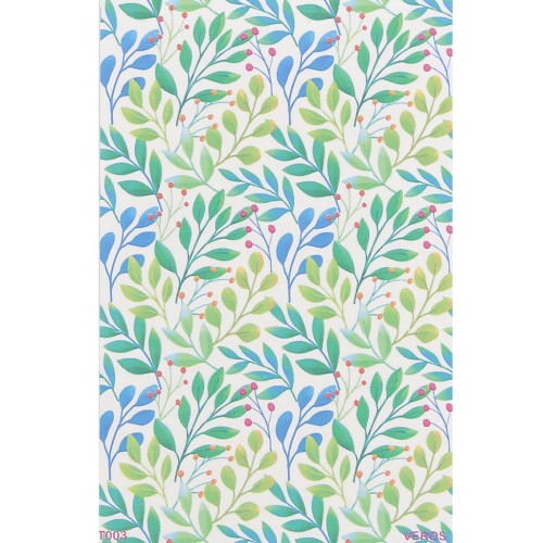 Feuille de transfert VeroS 13.5x9 cm - papier soluble pour pâte polymère - N°003 x1