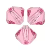 Toupies en cristal PureCrystal 5328 3 mm Rose x50