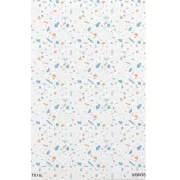 Feuille de transfert VeroS 13.5x9 cm  - papier soluble pour pâte polymère - N°018 x1