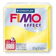 Pâte Fimo Effect 57gr Jaune translucide (n°104)|raw }}