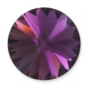 Cabochon PureCrystal 1122 Rivoli 6 mm Amethyst x1