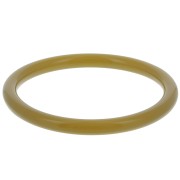 Bracelet jonc en acrylique transparent 64 mm - Kaki x1|raw }}