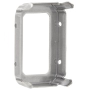 Serti griffe pour cabochon PureCrystal 4627 27x18.5 mm - Argenté vieilli x1