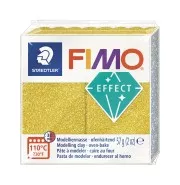 Pâte Fimo Effect 57gr Or pailleté (n°112)