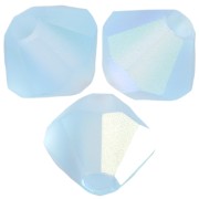 Perles toupies Preciosa - Rondelle Bead 4 mm - Aquamarine AB Matt x30|raw }}