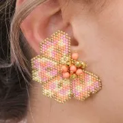 Miyuki Delica 11/0 DB2033 - Luminous Creamsicle x8g