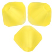 Perles toupies Preciosa - Rondelle Bead 4 mm - Citrine Matt x30|raw }}