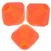 Perles toupies Preciosa - Rondelle Bead 4 mm - Hyacinth Matt x30