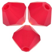 Perles toupies Preciosa - Rondelle Bead 4 mm - Light Siam Matt x30