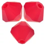 Perles toupies Preciosa - Rondelle Bead 4 mm - Light Siam Matt x30