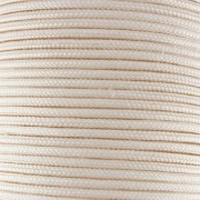 Tresse de soie 1,50 mm Crème x1m