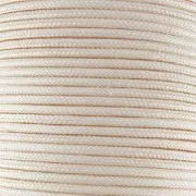 Tresse de soie 1,50 mm Crème x1m