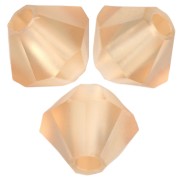 Perles toupies Preciosa - Rondelle Bead 4 mm - Light Colorado Topaz Matt x30|raw }}