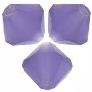 Perles toupies Preciosa - Rondelle Bead 4 mm - Deep Tanzanite Matt x30