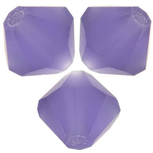 Perles toupies Preciosa - Rondelle Bead 4 mm - Deep Tanzanite Matt x30