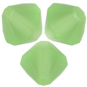 Perles toupies Preciosa - Rondelle Bead 4 mm - Peridot Matt x30