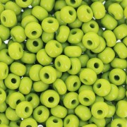 Preciosa Perles rocailles 6/0 4 mm - Opaque Olivine x20g