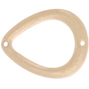 Intercalaire goutte évidé 26x21 mm - Doré vintage x1|raw }}