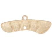 Pendentif chandelier design 30x10 mm 4 anneaux - Doré x1