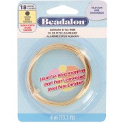 Fil de cuivre rond 1.02 mm doré anti-ternissement x4 m|raw }}