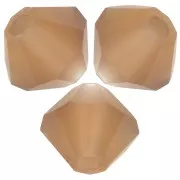 Perles toupies Preciosa - Rondelle Bead 4 mm - Smoked Topaz Matt x30