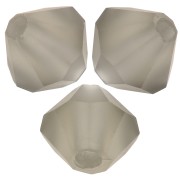 Perles toupies Preciosa - Rondelle Bead 4 mm - Black Diamond Matt x30|raw }}