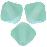 Perles toupies Preciosa - Rondelle Bead 4 mm - Caribbean Sea AB Matt x30