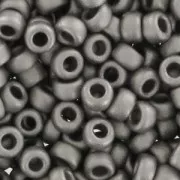 Rocaille Miyuki 15/0 190F - Mat Nickel Plated x5g