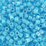 Miyuki Delica 10/0 DBM0164 - Op Turquoise Blue AB x8g