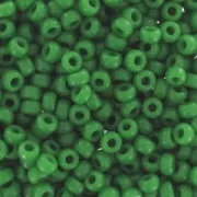 Rocaille Miyuki 11/0 411 - Opaque Green x8g
