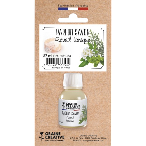 Parfum pour bombe de bain - savon - Senteur Reveil tonique x27ml