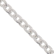 Chaîne maille Forçat 2.3 mm - Argent 925 x1m