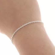 Chaîne maille Forçat 2.3 mm - Argent 925 x1m