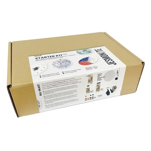 Kit Jesmonite - Horloge murale ronde x1