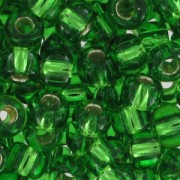 Rocaille Miyuki 8/0 15 - Silverline Light Green x8g